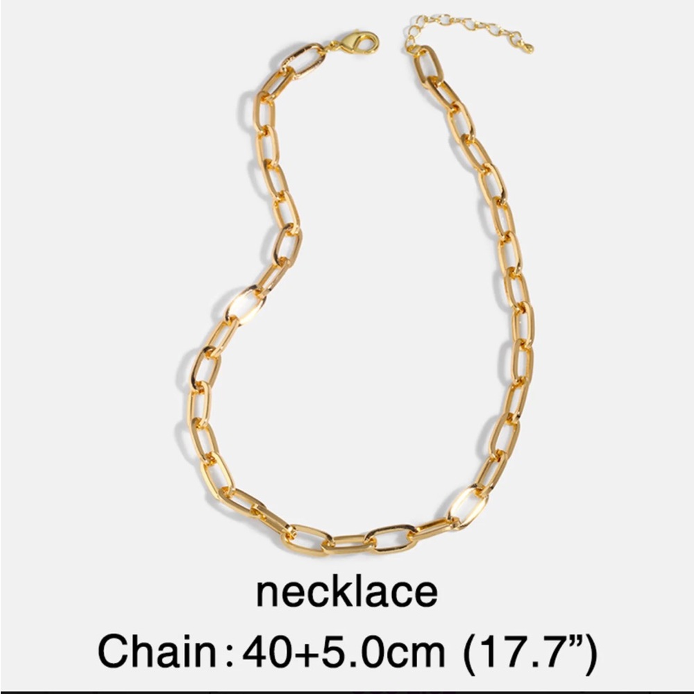 Paperclip Chain Necklace - Picture 7 of 11